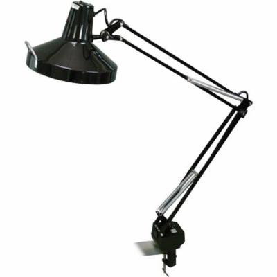 Lorell Dual Bulb Architect-style Magnifier Lamp, Black