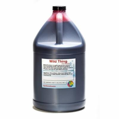 Wild Thing Shaved Ice and Snow Cone Flavor Concentrate Gallon Size (128 Fl Oz)