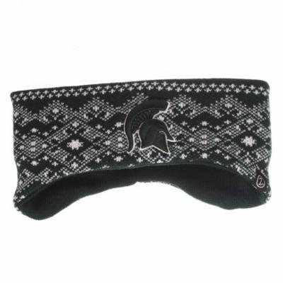 Knitted Michigan State University Headband