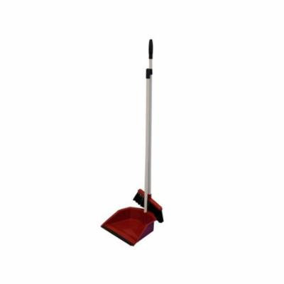 Bulk Buys OD469-8 Broom and Dustpan With Handle Set
