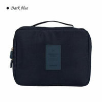 Torubia Multi-function Makeup Cosmetic Bag Toiletry Travel men's and women's Kit Organizer(navy blue)