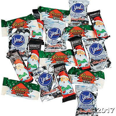 Hershey's® Christmas Santa Snacks Chocolate Candy Assortment Pack of 12