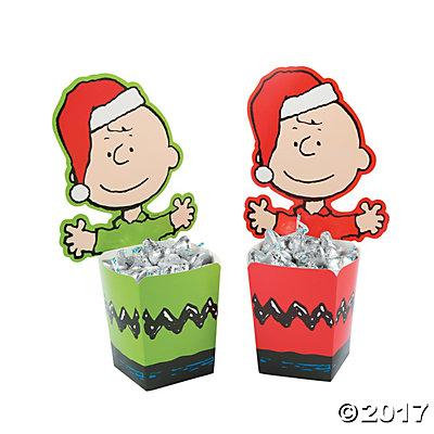 Peanuts® Christmas Candy Buckets Pack of 6