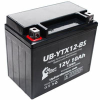 Replacement 1999 Honda VF750C, C2, D Magna 750 CC Factory Activated, Maintenance Free, Motorcycle Battery - 12V, 10Ah, UB-YTX12-BS