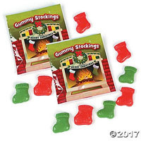 Stockings Gummy Candy Fun Packs Pack of 2