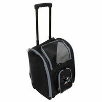 NHL San Jose Sharks Premium Pet Carrier with Wheels