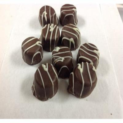 Asher's Vanilla Buttercream Dark Chocolate Candy Butter Creams 1 pound