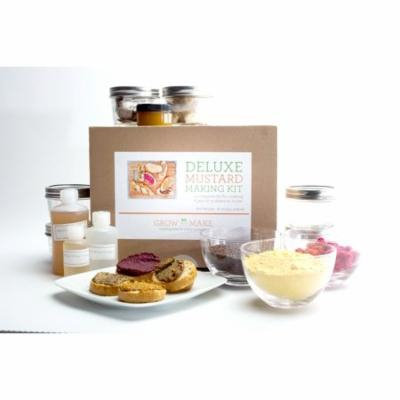 Deluxe DIY Mustard Making Kit - learn how to make six types of home made mustards