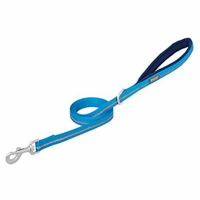 Weaver Leather 07-5620-R2-6 0.75 in. x 6 ft. Terrain Reflective Lined Dog Leash, Blue
