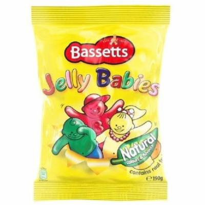 Bassett's Jelly Babies (190g) - Pack of 2