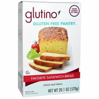 Gluten-Free Pantry, Glutino, Favorite Sandwich Bread Mix, 20.1 oz (pack of 3)