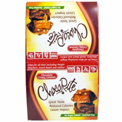 HealthSmart Foods, Inc., Chocorite, Chocolate Crispy Caramel, 16 Count, 1,13 oz(pack of 3)