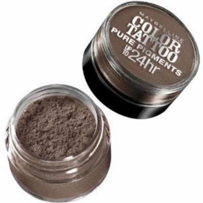 Maybelline New York Eye Studio Color Tattoo Pure Pigments Eye Shadow - Downtown Brown (Pack of 2)