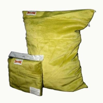 BubuBibi Wet/Dry Bag Cloth Diaper/Swim Soft MINKY GREEN (21