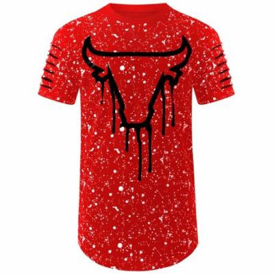 Bull Splatter Longline Crewneck (More Colors)