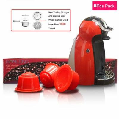 3 Pack Refillable Reusable Capsule Cup Filter for Nestle Coffee Dolce Gusto