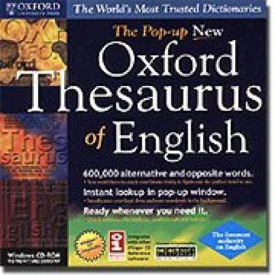 Oxford Thesaurus of English