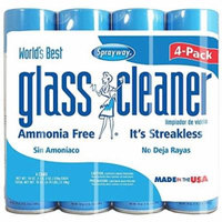 Sprayway, Sprayway Glass Cleaner, 19 oz Cans, Pack of 4