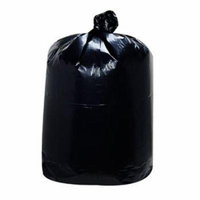 Trinity Packaging Low-Density Can Liners, 1mil, 10gal, 24w x 23h, Black - 500 liners.