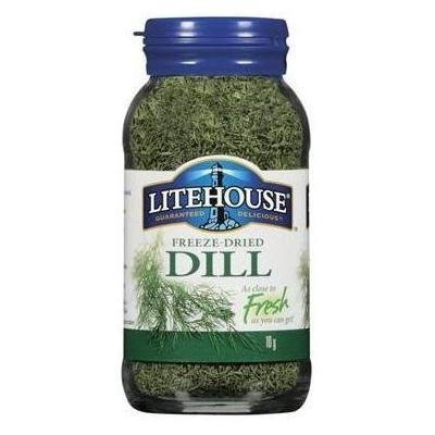 Litehouse Freeze Dried Dill (10g) 1 Bottle (Pack of 2)
