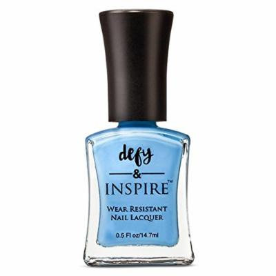 Defy & INSPIRE Nail Polish Purples Greens & Blues big brother 0.5 oz
