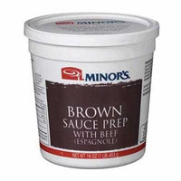 Nestle Minors Brown Sauce Prepared with Beef Base, 1 Pound -- 12 per case.