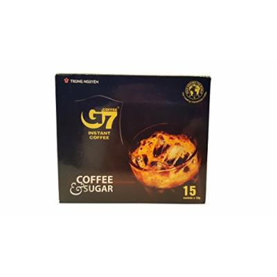 G7 Coffe & Sugar Vietnamese Coffee, 8.5oz(240g), 15 Sticks