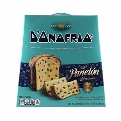 D'onofrio Paneton - Fruit Cake - Imported from Peru - 31.7 oz./1.98 Lb.