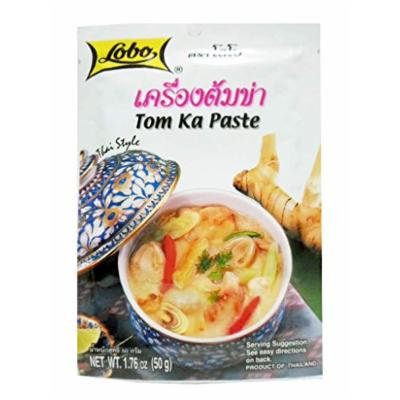 Lobo Brand Thai Tom Ka Paste - 1.76oz. (3 Packages)
