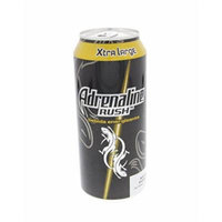 Adrenaline Rush Energy Drink 16oz - Adrenalina bebida energizante (Pack of 6)