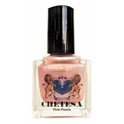 CHETESA Gems Collector Nail Lacquer, Non-Toxic, Pink Pearls, 0.50 oz.