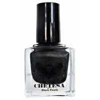 CHETESA Gems Collector Nail Lacquer, Non-Toxic, Black Pearls, 0.50 oz.