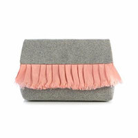 Shiraleah Calais Clutch, Grey