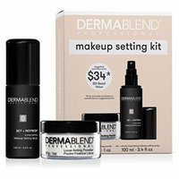 Dermablend Makeup Setting Gift Set with Original Loose Setting Powder and Set + Refresh Makeup Setting Spray