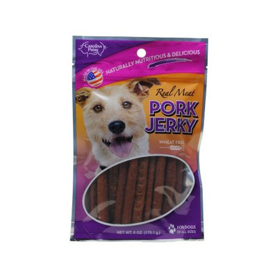 Carolina Prime Pork Jerky Dog Treats, 6oz (Pack of 1)