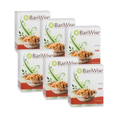 BariWise Low-Carb High Protein Diet Cereal - 15g Protein Per Serving - Sugar Free Cinnamon Flavored Cereal - 6 Box Value-Pack (Save 10%)