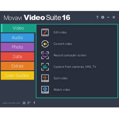 Golden Software MVS16PE-ESD Movavi Video Suite 16 Personal ESD (Digital Code)