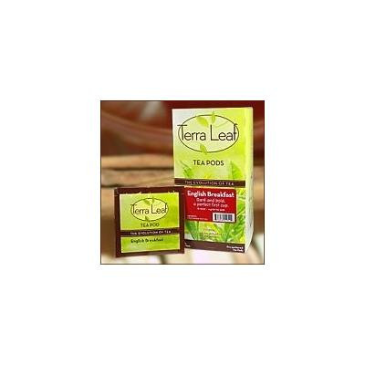 Terra Leaf English Breakfast Tea Pods-2 Pack-36 Tea Pods Total
