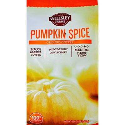 Wellsley Farms Pumpkin Spice Ground Coffee, 32 OZ
