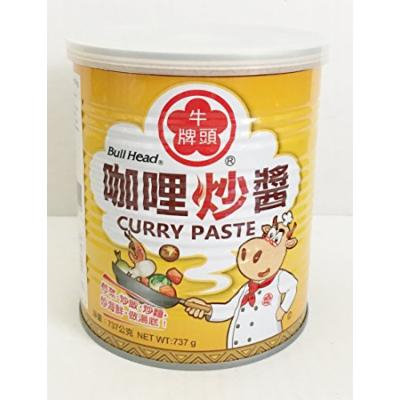 Bull Head Curry Paste, 26 Ounce, Pack of 1