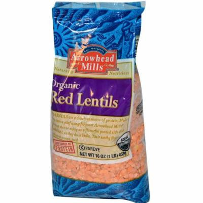 Arrowhead Mills, Organic Red Lentils, 16 oz (pack of 4)