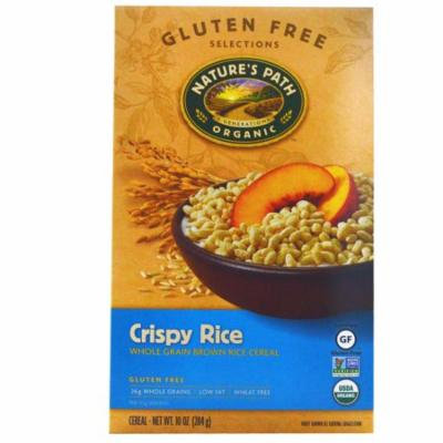 Nature's Path, Organic Crispy Rice Cereal, 10 oz (pack of 4)