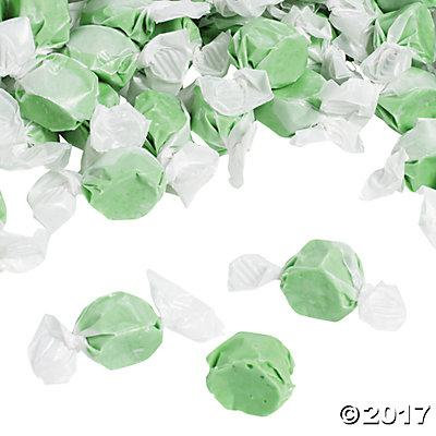 Green Salt Water Taffy Candy Pack of 3