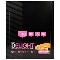 FitMiss, Fit Miss Delight, Baked High Protein Bar, Salted Caramel, 12 Bars, 21.2 oz (pack of 2)