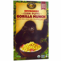 Nature's Path, EnviroKidz, Organic Corn Puffs Gorilla Munch Cereal, 10 oz (pack of 2)