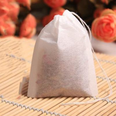 100PCS Tea Bags String Heat Seal Herb Filter Paper For Tea Spice Herbal Powder Empty Draw String Teabags Pouches