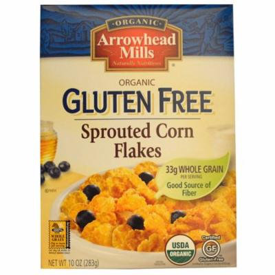 Arrowhead Mills, Organic Gluten Free, Sprouted Corn Flakes, 10 oz (pack of 6)
