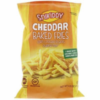 Snikiddy, Baked Fries, Corn & Potato Snacks, Cheddar, 4.5 oz (pack of 2)