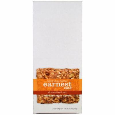 Earnest Eats, Baked Whole Food Bar, Almond Trail Mix, 12 Bars, 1.9 oz (54 g) Each(pack of 1)