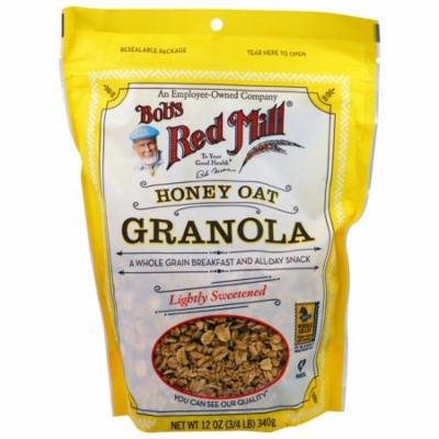Bob's Red Mill, Honey Oat Granola, 12 oz (pack of 12)